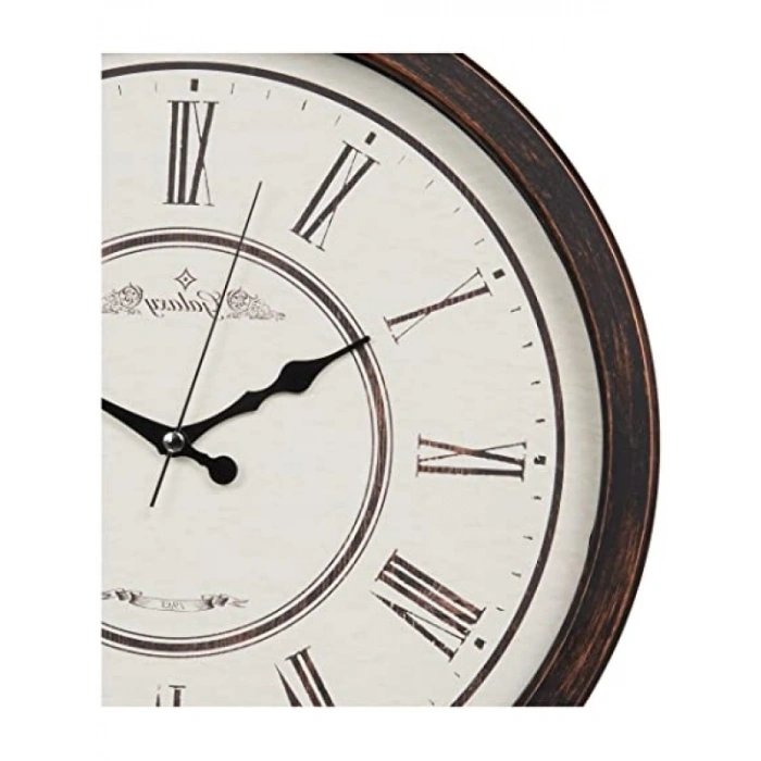 Modern 42 cm Roma Rakamlı Sessiz Duvar Saati