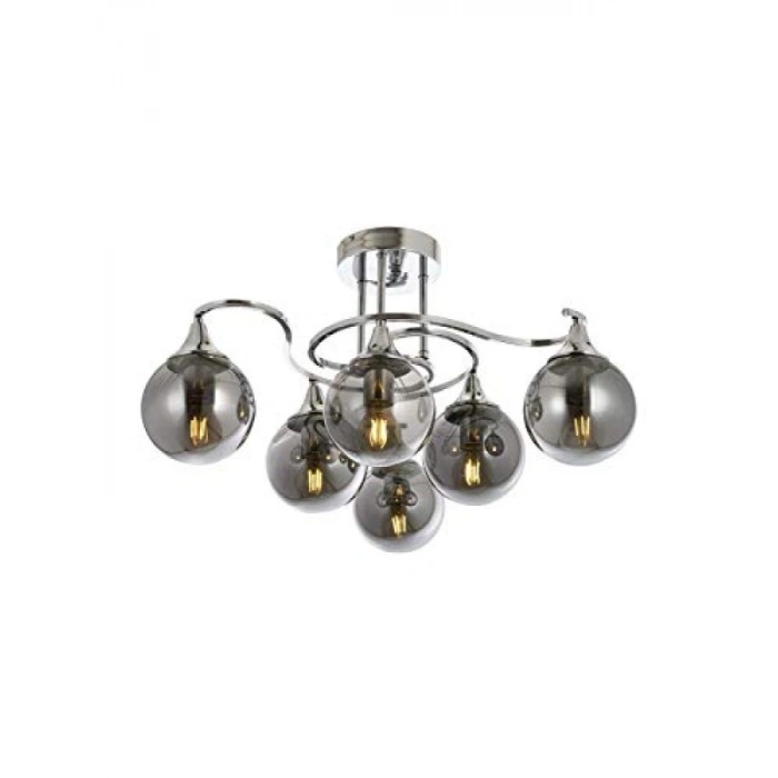 Modern Avize - Krom Kaplama, E27 Duy, 55 cm