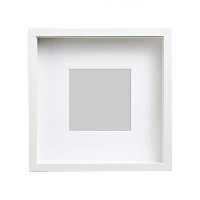 Modern Beyaz Çerçeve - 25x25 cm