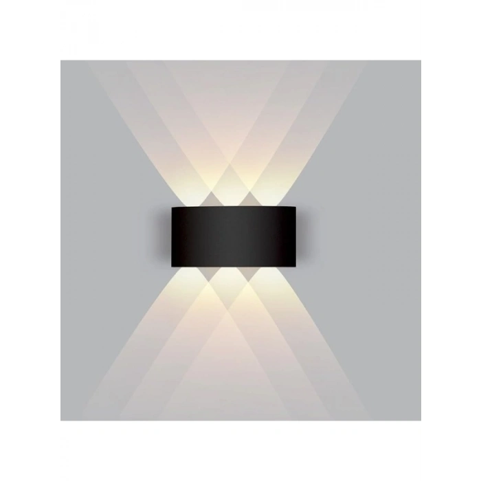 Modern Çift Yönlü Duvar Aydınlatma Led Aplik 10 Watt Desenli (Gün Işığı)