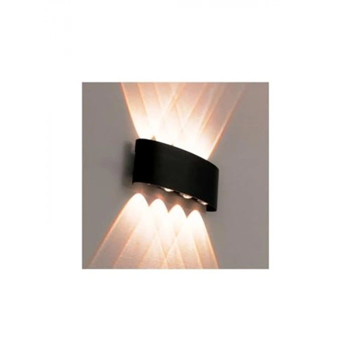 Modern Dış Mekan Amber Led Aplik, Kapri Tasarımıyla Aydınlatma