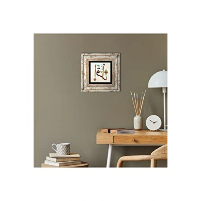 Modern Doğal Taş Duvar Tablosu, Çerçeveli