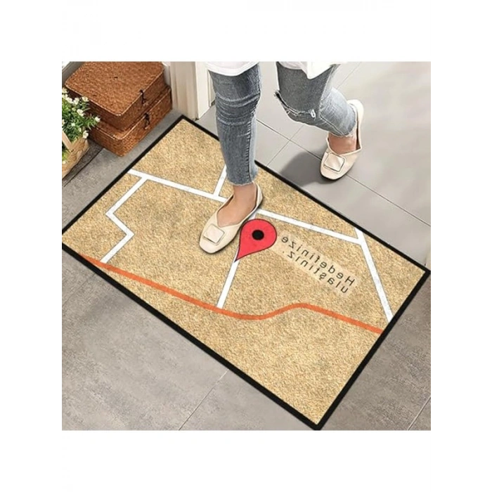 Modern Kapı Önü Paspası, Ev ve Ofis Kullanımı İçin Şık Tasarım