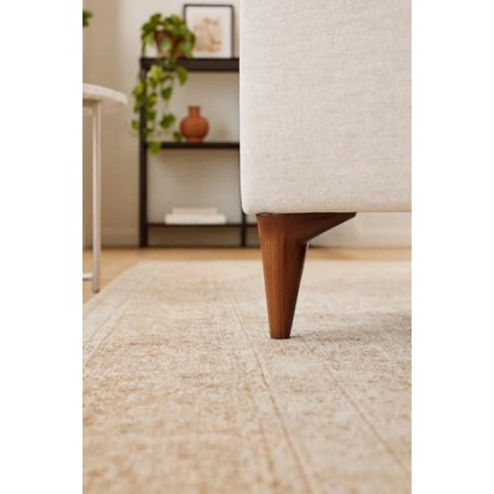 Modern Konik Ayak - Ceviz Renk, 15 cm Yükseklik, Vidalar Dahil