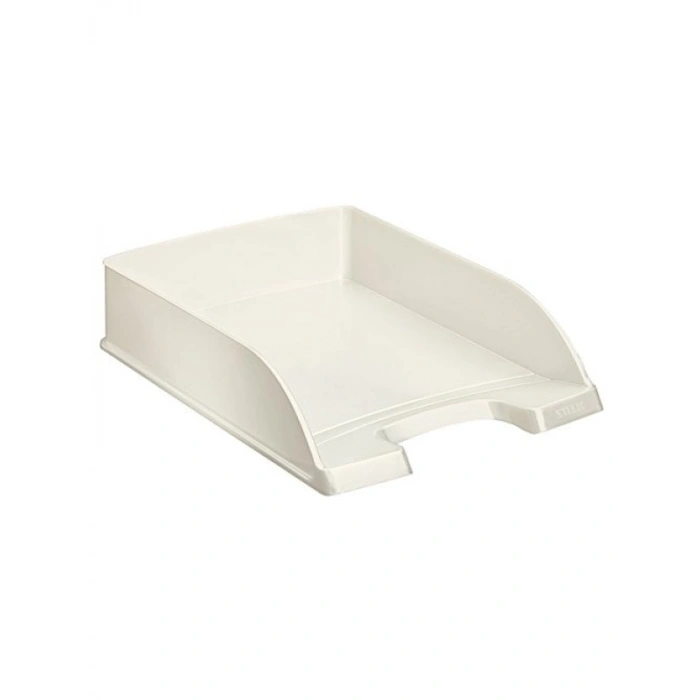 Modern Metalik Beyaz Evrak Rafı