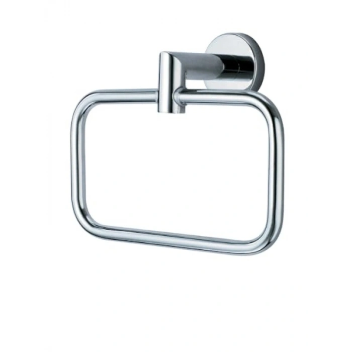 Modern Tasarımlı Yuvarlak Krom Havluluk