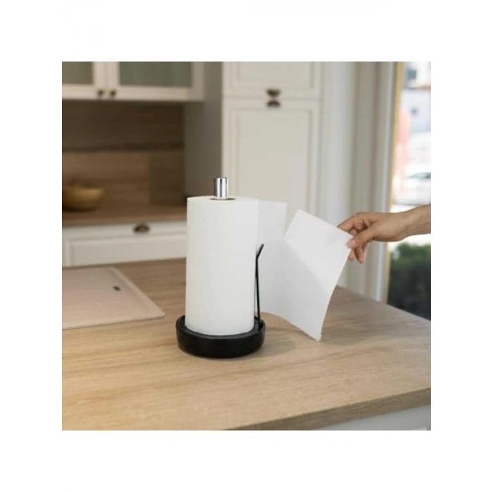 Modern Tezgah Üstü Kağıt Havluluk - Siyah