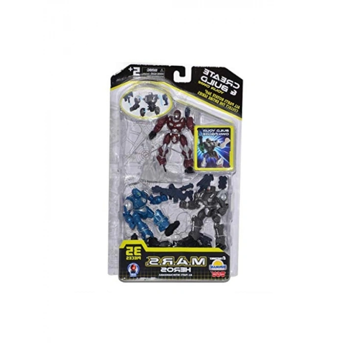 Modüler Robot Figür Seti - 35 Parça