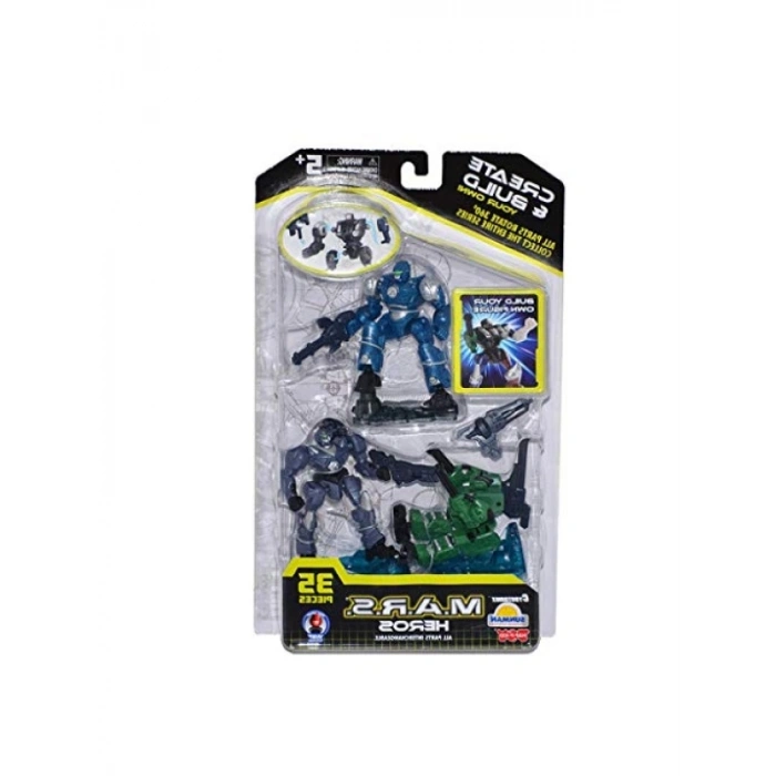 Modüler Robot Figür Seti - 35 Parça