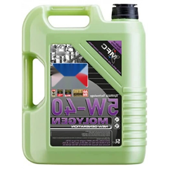 Molygen Yeni Nesil 5W-40 Motor Yağı 5 Litre