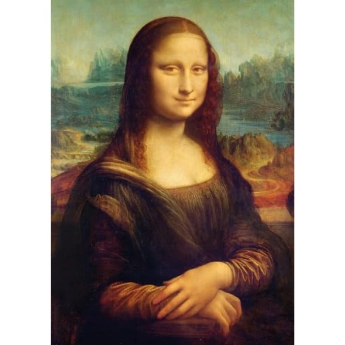 Mona Lisa Sanat Eseri 1500 Parça Puzzle - Müze Serisi