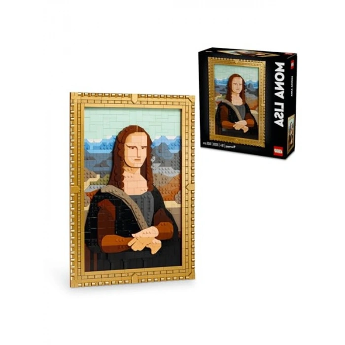 Mona Lisa Tablosu Temalı Dekoratif Yapım Seti, 1503 Parça ile