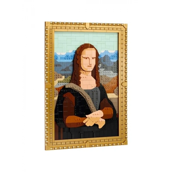 Mona Lisa Tablosu Temalı Dekoratif Yapım Seti, 1503 Parça ile