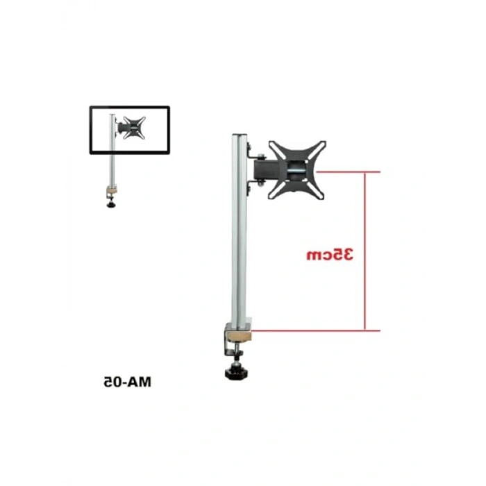 Monitör Askı Aparatı - 17 - 27 Ekran Uyumu