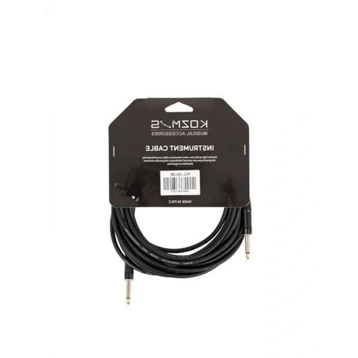 Mono 6.35mm Kablo, 6M Uzunluk, Dayanıklı Tasarım