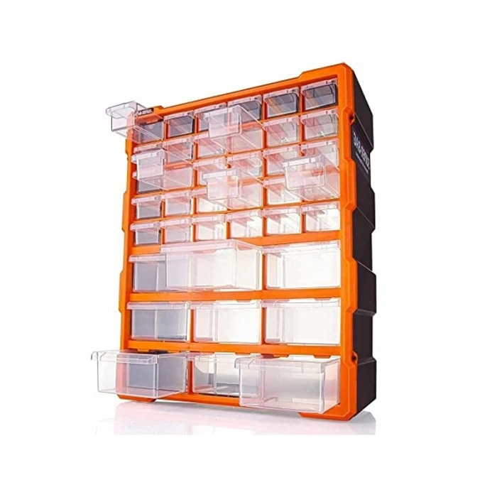 Mono Blok Çekmece Seti, 39lu Büyük Boy Organizer ile Pratik Depolama