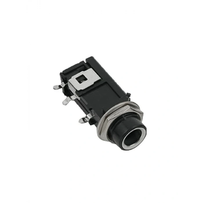 Mono Yatay Şase Gitar Jack, 6.3 mm Bağlantı ile