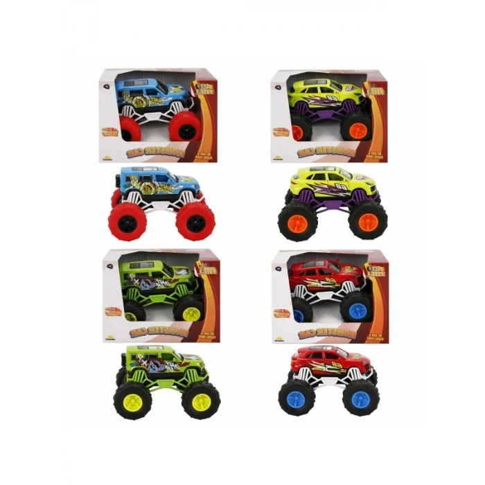 Monster Araç Yarış Seti