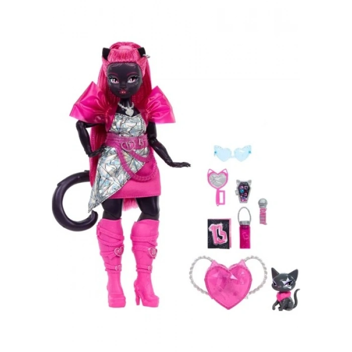 Monster High Acayip Havalı Arkadaşlar Catty Noir HXH76