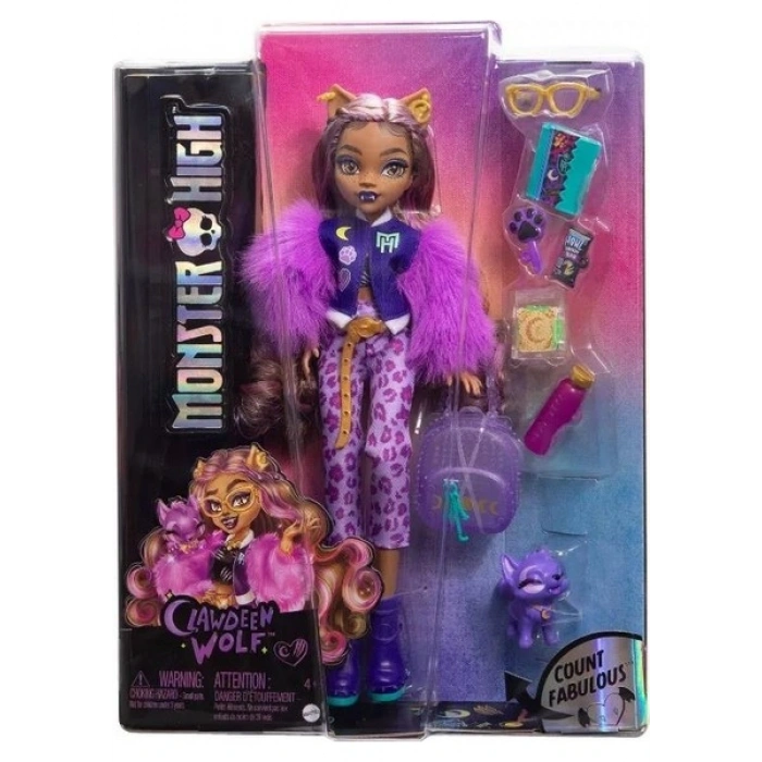 Monster High Acayip Havalı Arkadaşlar - Clawdeen HRP65