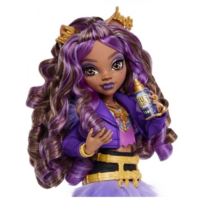 Monster High Temalı Bebek Seti - 7 Aksesuar ile