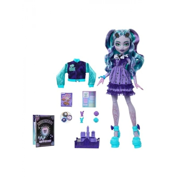 Monster High Temalı Gizemli Yıllık Bebek ve Aksesuar Seti