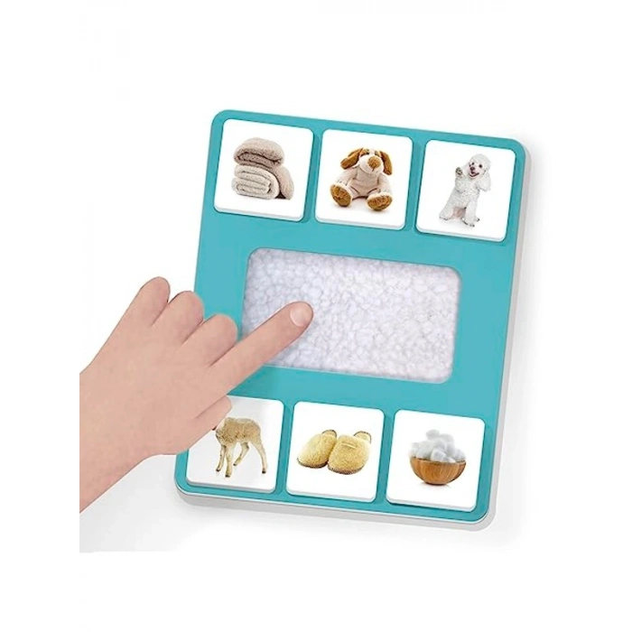 Montessori Temalı My First Tactile Library Eğitici Kitap Seti, 2-4 Yaş