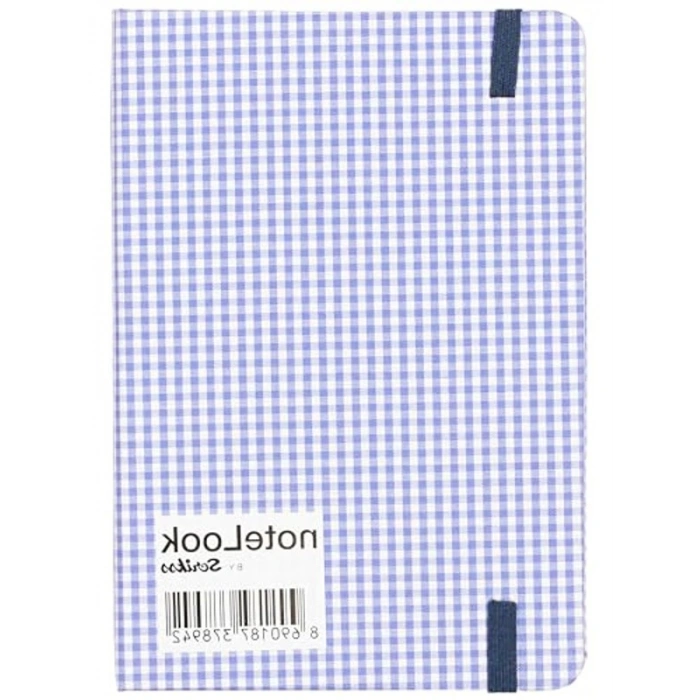 Mor Çizgili A6 Boyutunda Not Defteri - Pratik Kullanım