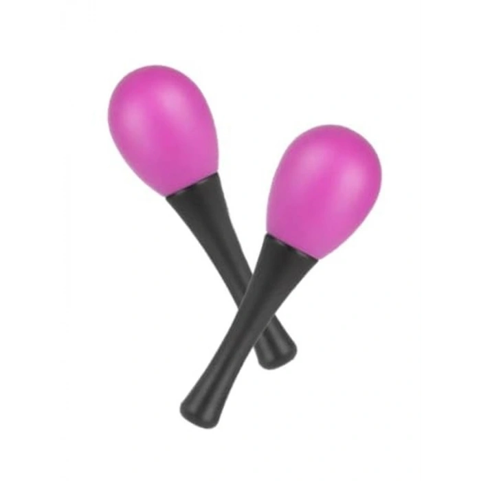 Mor Marakas Seti, Plastik Malzeme, 2 Adet