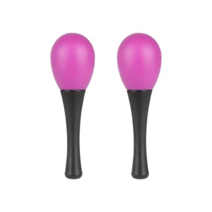 Mor Marakas Seti, Plastik Malzeme, 2 Adet