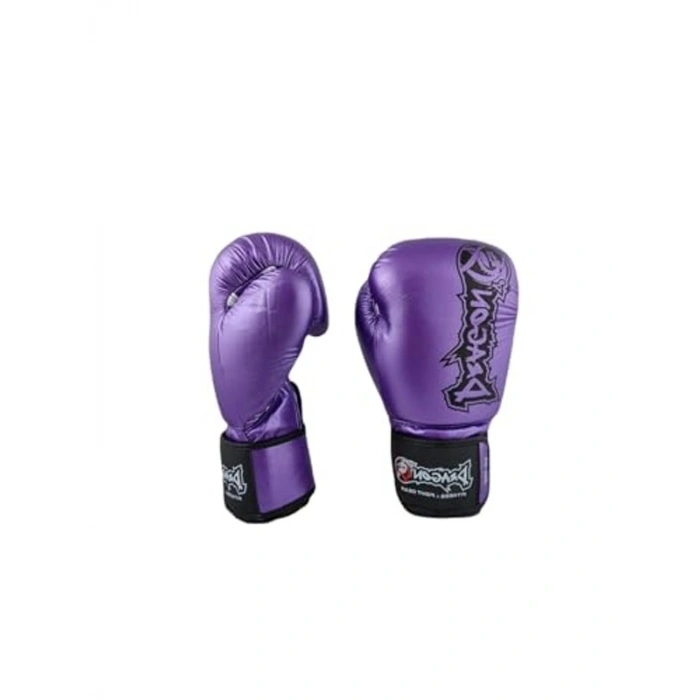 Mor Muay Thai Kick Boks Eldiveni, 8 Oz Ağırlığında