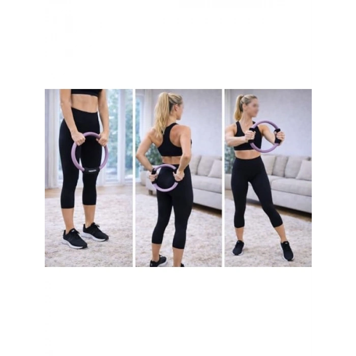 Mor Renk Pilates Çemberi - 35 cm Çap