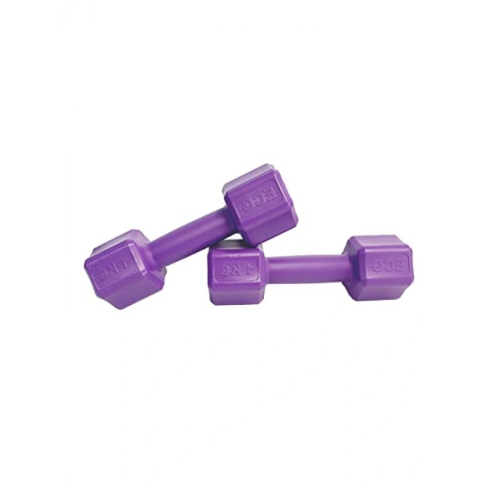 Mor Renkli 2 Adet Dambıl Seti