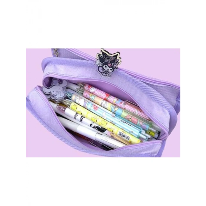 Mor Renkli Çok Gözlü Kalemlik