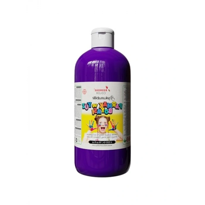 Mor Renkli Parmak Boyası 500gr