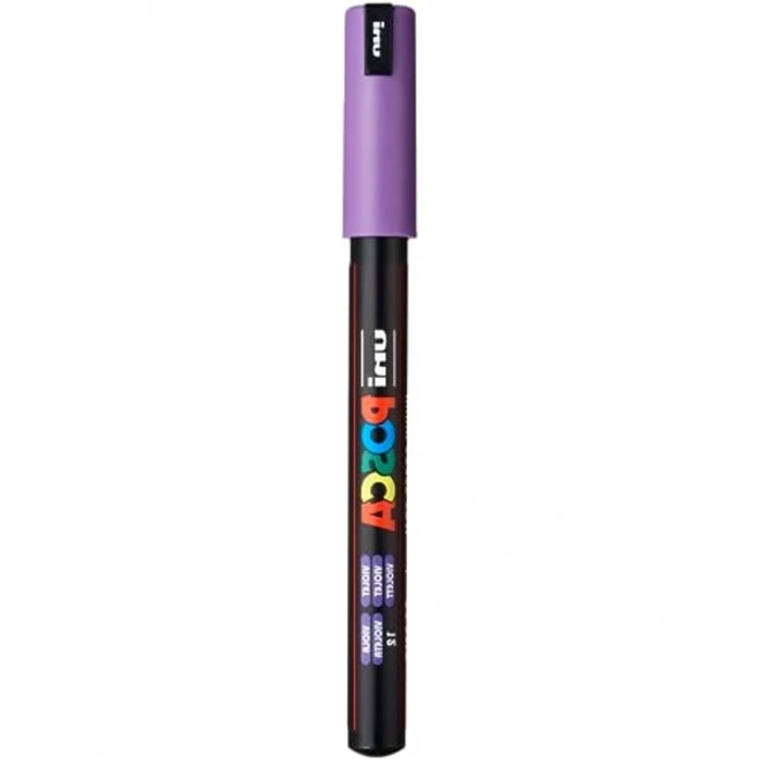 Mor Renkli Su Bazlı Poster Markörü, Yüksek Kalite