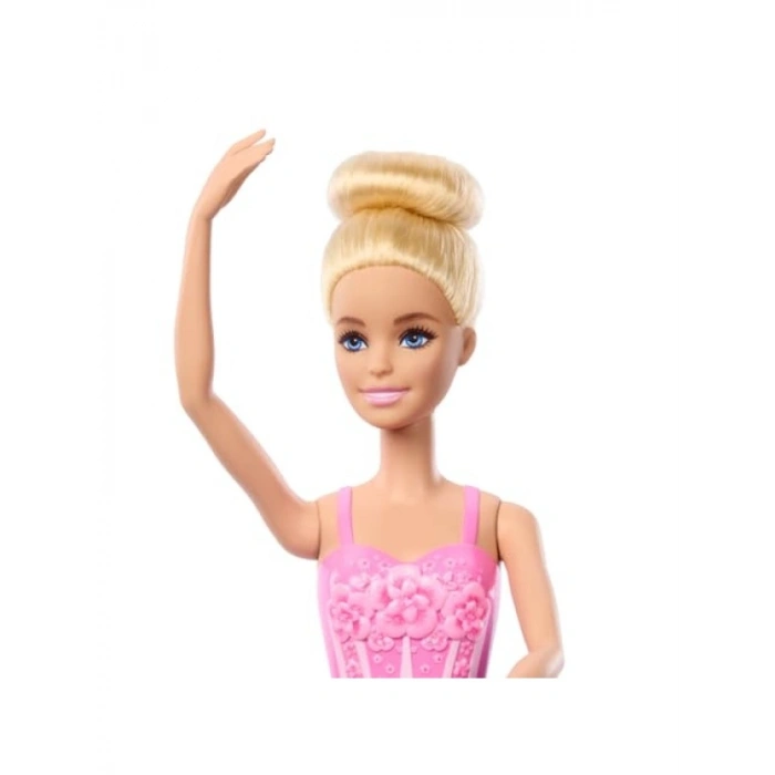 Mor Tütü Giyen Sarışın Balerin Figürü