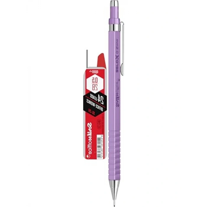 Mor Versatil Kalem, 0.5 mm Uç Kalınlığı ve 2li Blister Paket