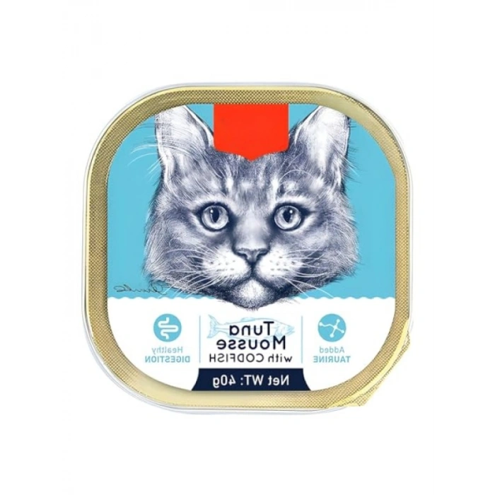 Morina Balıklı Yaş Kedi Maması 40gr