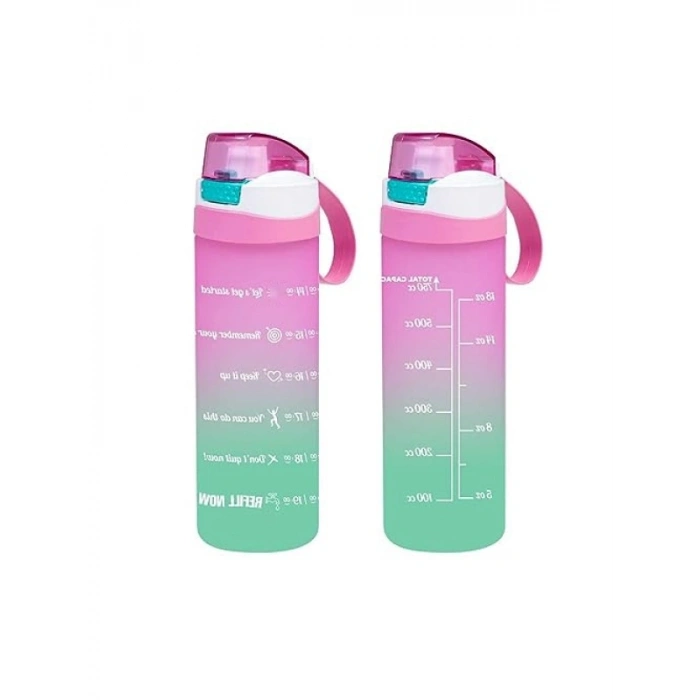 Motivasyon Su Matarası, 750cc Pembe