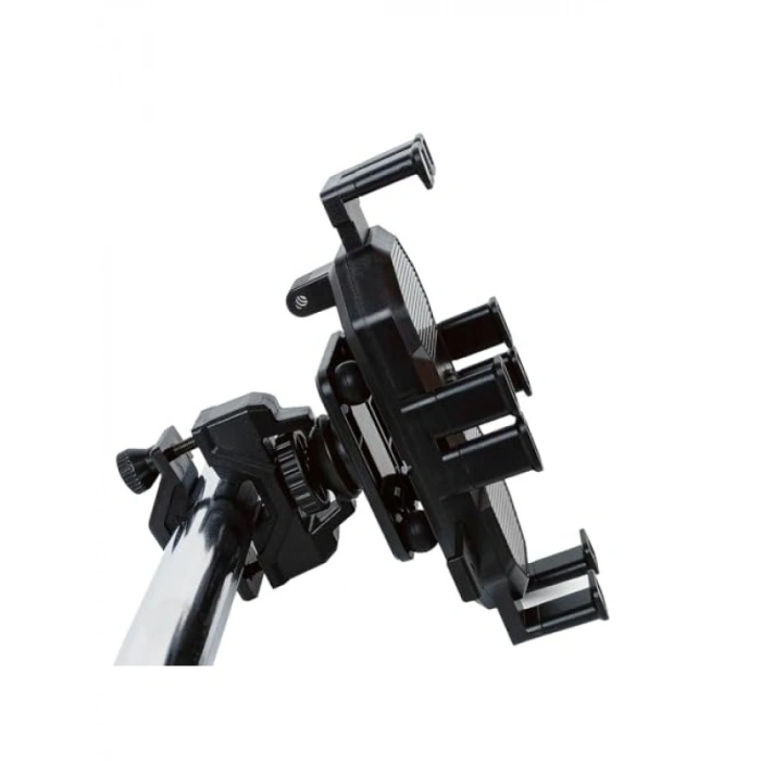 Motor ve Bisiklet Telefon Tutucu - Tek El Kullanım, Damperli Şok Emici