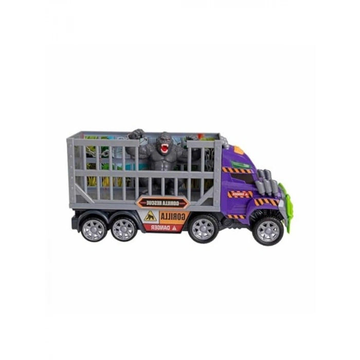 Motorize Araba Goril Kurtarıcısı, Müzik ve Işık Özelliği ile Eğlenceli