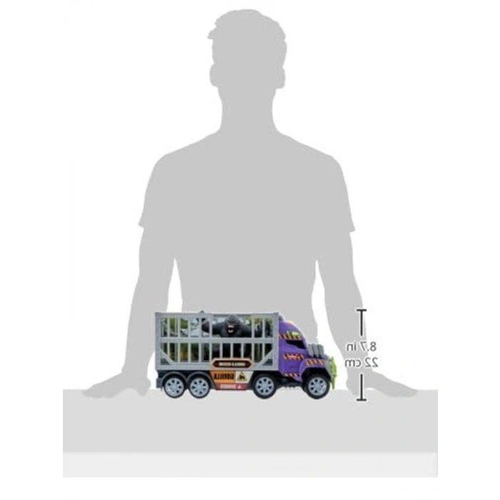 Motorize Araba Goril Kurtarıcısı, Müzik ve Işık Özelliği ile Eğlenceli