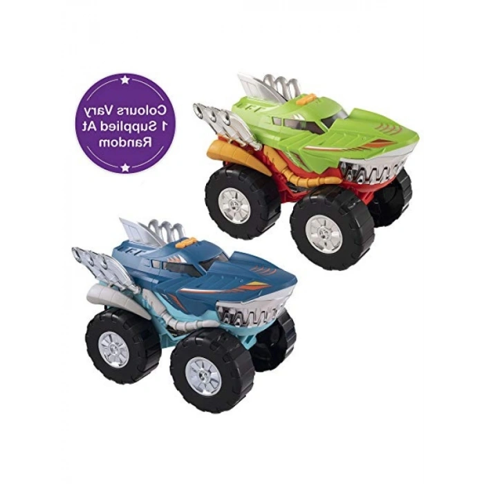 Motorize Köpek Balığı Araba Oyuncağı - Ses ve Işık Özellikli