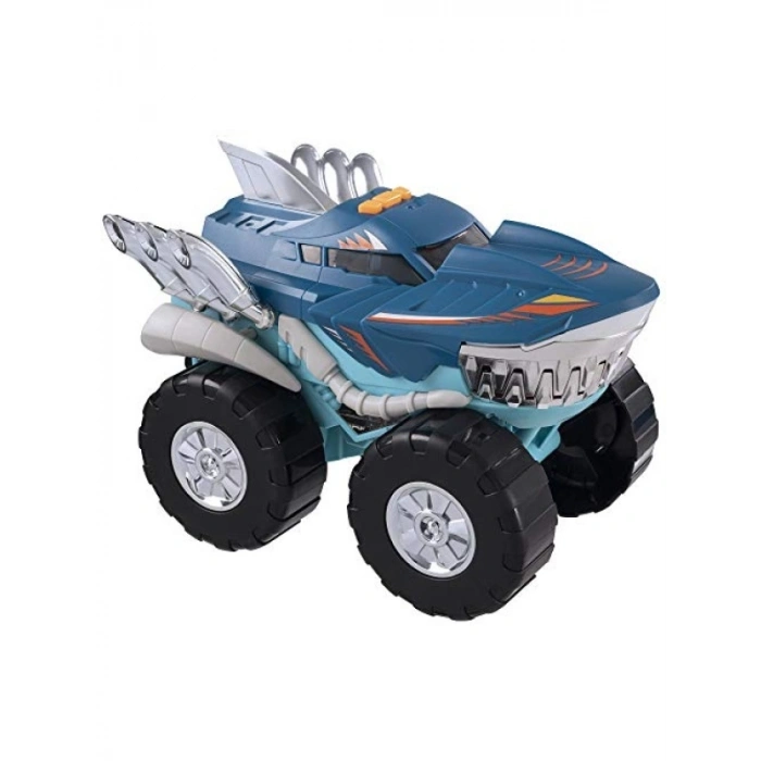 Motorize Köpek Balığı Araba Oyuncağı - Ses ve Işık Özellikli