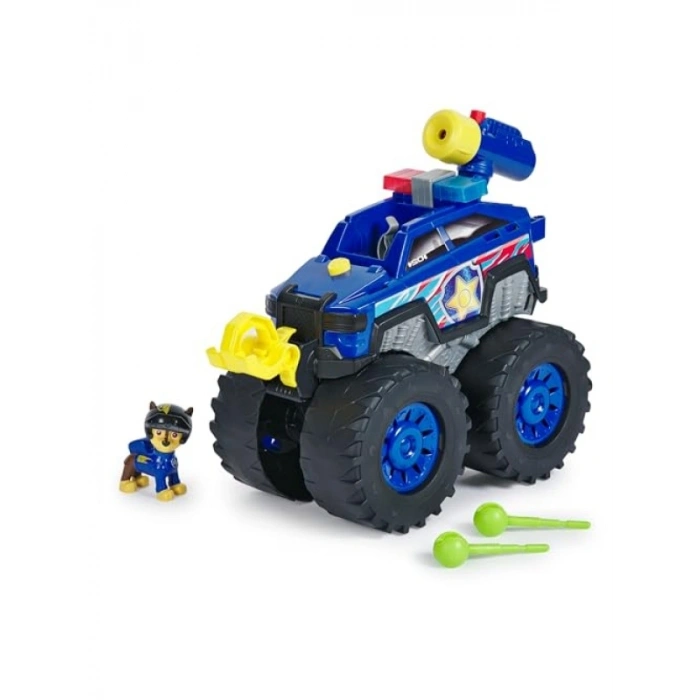 Motorlu Halat Vinçli Canavar Kamyonu - 3 Yaş ve Üzeri Çocuklar için