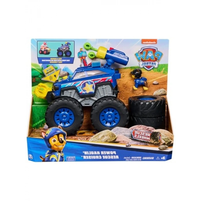 Motorlu Halat Vinçli Canavar Kamyonu - 3 Yaş ve Üzeri Çocuklar için