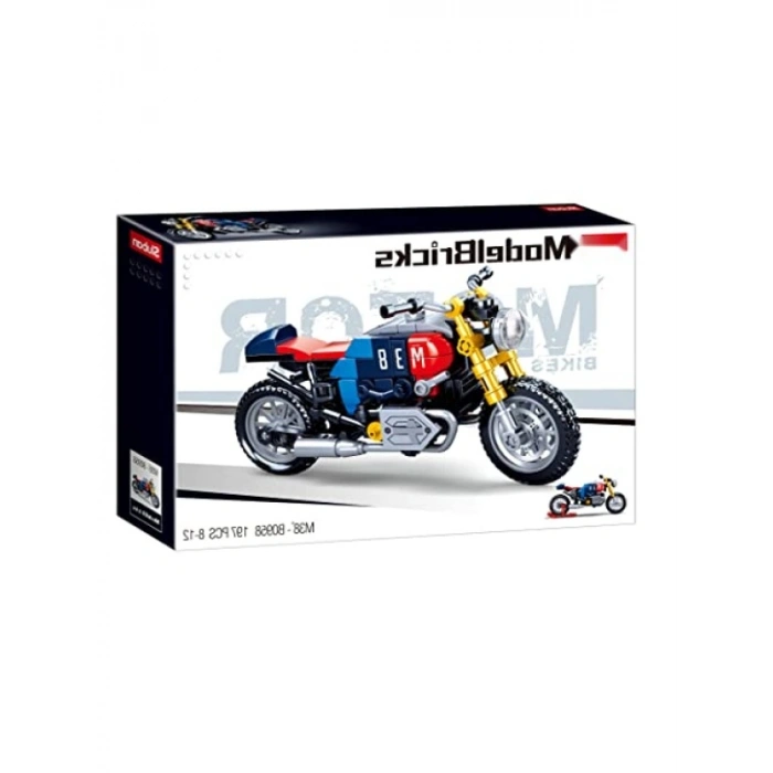 Motorsiklet Yapım Seti - 197 Parça