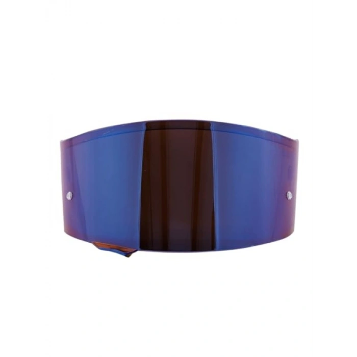 Motosiklet Kaskı için İridyum Mavi Vizör