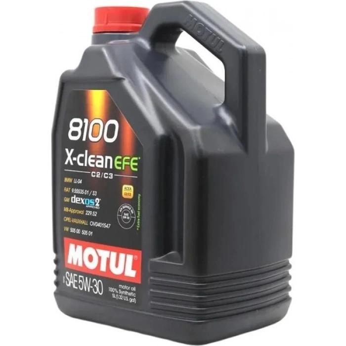 Motul 8100 X-Clean Power+ 5W-30 5 Litre Motor Yağı (Üretim Yılı :2025)